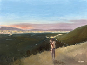 "Admiring the View Together" 18" x 24" oil