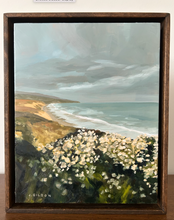 Load image into Gallery viewer, &quot;Evening Walk to Crystal Cove&quot; 8&quot; x 10&quot; oil on panel
