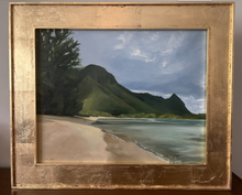 Load image into Gallery viewer, &quot;Tunnels Beach&quot; 16&quot; x 20&quot; oil
