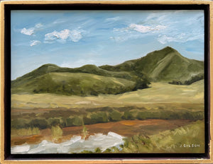 "Hi Ute Ranch Park City" 9" x 12" oil painting