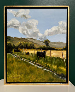 "Summer Grazing" 11"x14" oil on panel