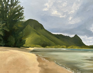 "Tunnels Beach" 16" x 20" oil