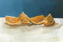 Load image into Gallery viewer, &quot;Four little slices&quot; 4&quot; x 6&quot; Acrylic on paper
